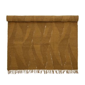 BLOOMINGVILLE Zola Tppe, Brun, Uld W: 140cm, L: 200cm