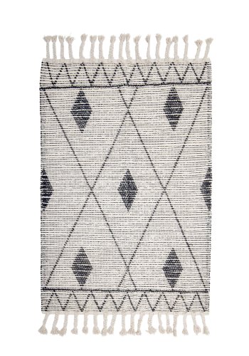 CREATIVE COLLECTION Yuki Tppe, Natur, Bomuld W: 120cm, L: 180cm