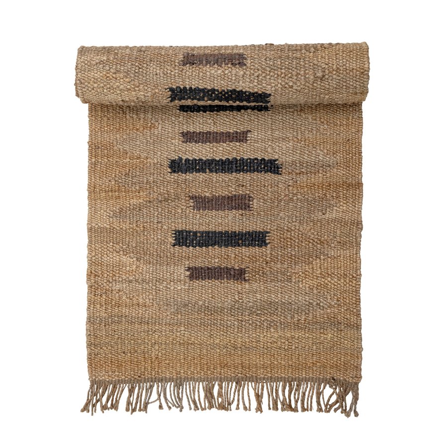 CREATIVE COLLECTION Vilde Tppe, Natur, Jute W: 75cm, L: 245cm