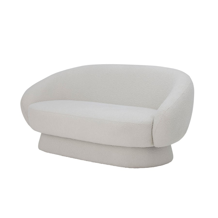 BLOOMINGVILLE Ted sofa - hvid polyester/akryl