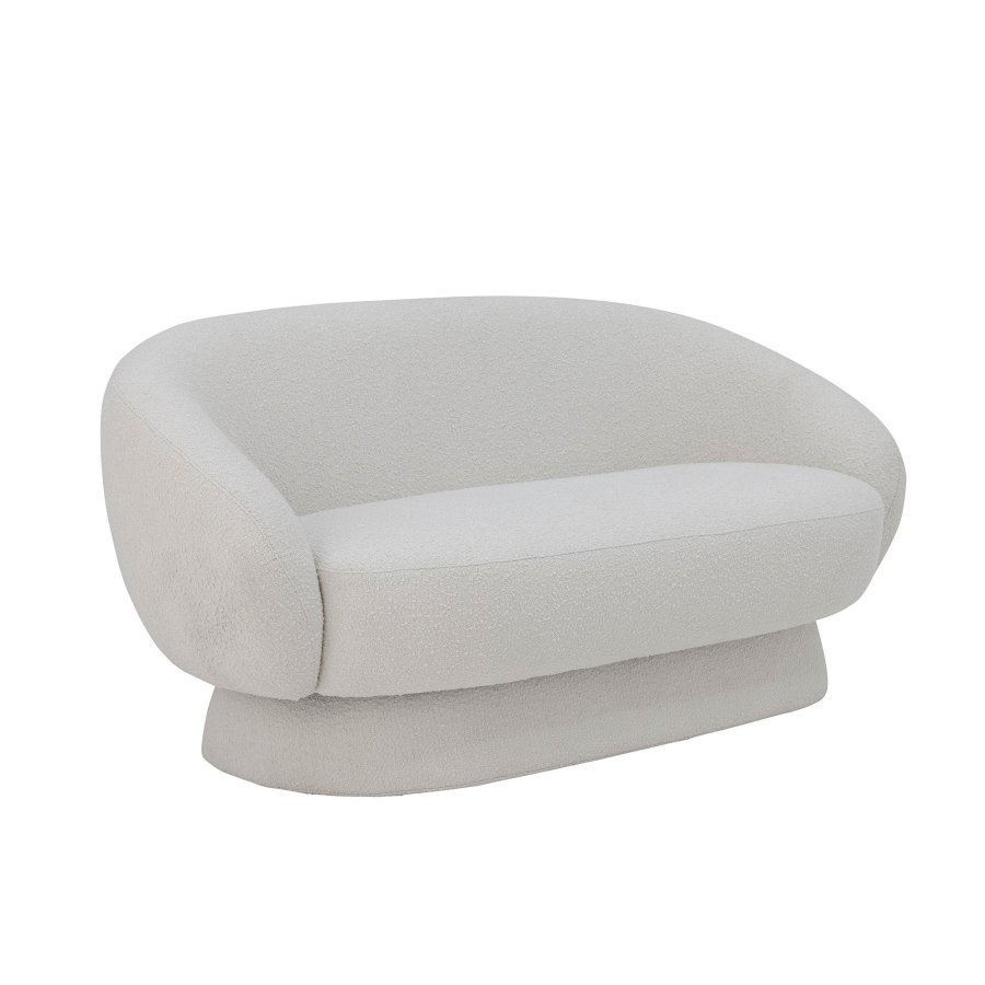 BLOOMINGVILLE Ted sofa - hvid polyester/akryl