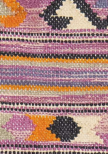 BLOOMINGVILLE Yolanda Tppe, Lilla, Bomuld W: 75cm, L: 245cm