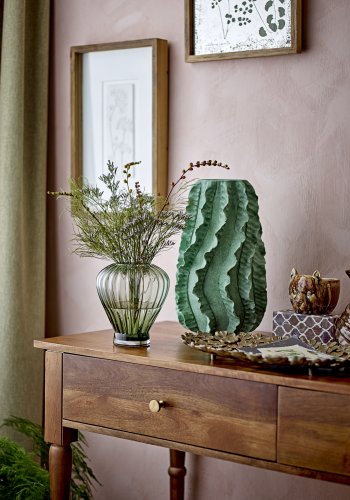 CREATIVE COLLECTION Natika Deko Vase, Grn, Terrakotta