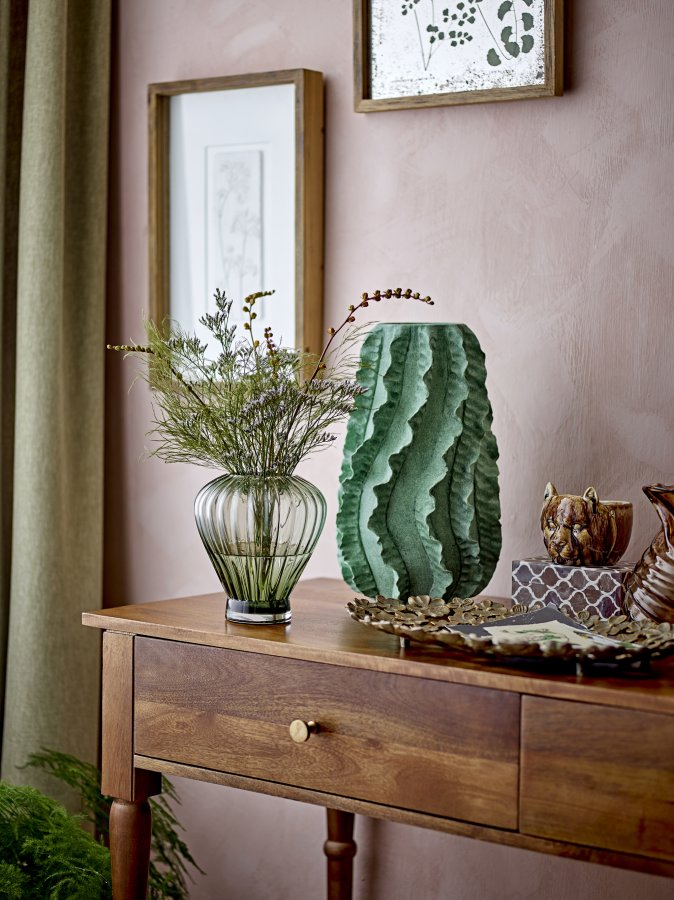 CREATIVE COLLECTION Natika Deko Vase, Grn, Terrakotta