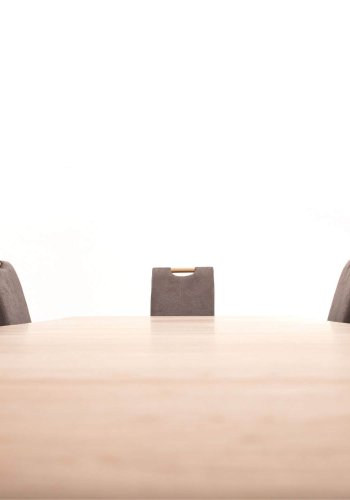 NocNoi Flynder spisebordsstol - taupe/natur stof/egetr