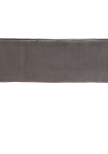 DAN-FORM Embrace sofabnk, m. armln - gr velour og sort stl