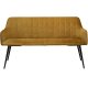 DAN-FORM Embrace sofabnk, m. armln - bronze velour og sort stl