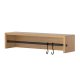BLOOMINGVILLE Ryder vghylde, m. 1 stang og 2 kroge - natur MDF