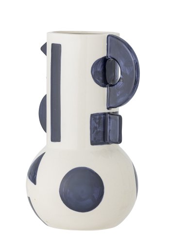 BLOOMINGVILLE Graphica Vase, Bl, Stentj