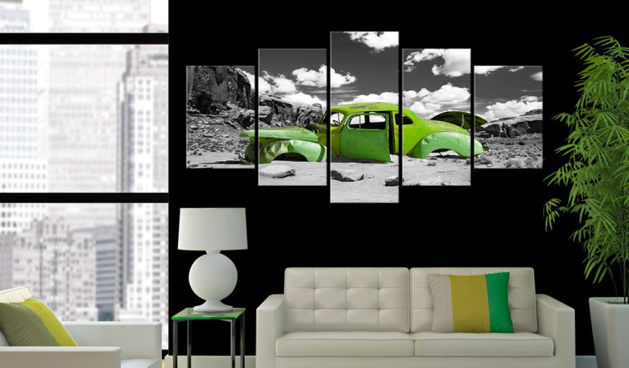 ARTGEIST billede af bil, 5-delt - Hermit - Flere strrelser