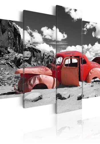 ARTGEIST billede af bil, 5-delt - In seclusion - Flere strrelser