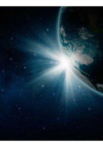 ARTGEIST - Fototapet af Jorden set ude fra rummet - Flere strrelser