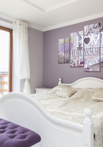 ARTGEIST billede med tekst - Lavender dream - Flere strrelser