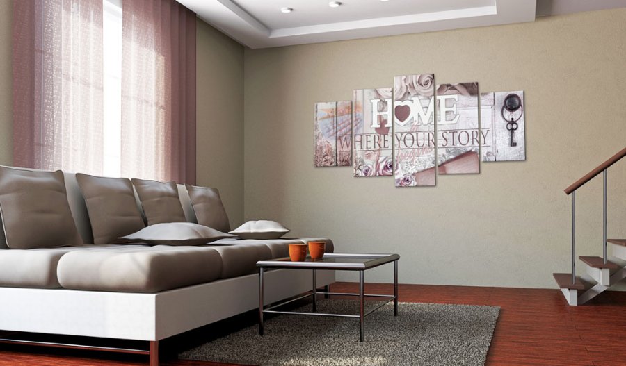 ARTGEIST billede med tekst - Summer adventure - Flere strrelser