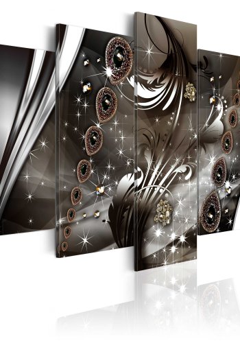 ARTGEIST billede p lrred - Improvisation with jewelry - Flere strrelser