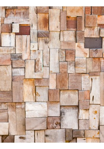 ARTGEIST - Fototapet af tr-vg udarbejdet af en masse tr-elementer - Flere strrelser