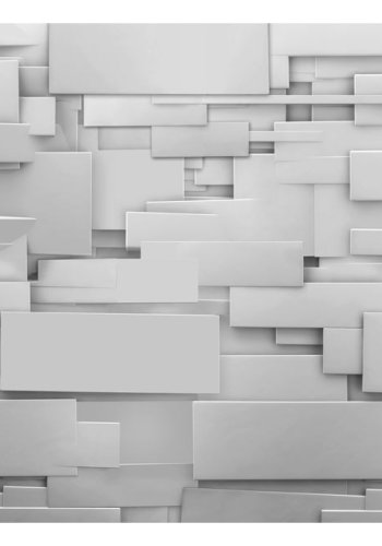 ARTGEIST - Fototapet af geometriske figurer i moderne look - Flere strrelser