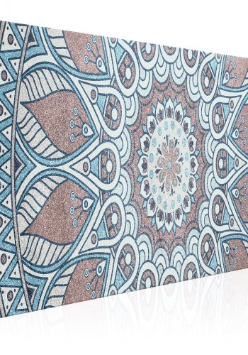 ARTGEIST - Billede i mosaik design og rolige nuancer trykt p lrred - Flere strrelser