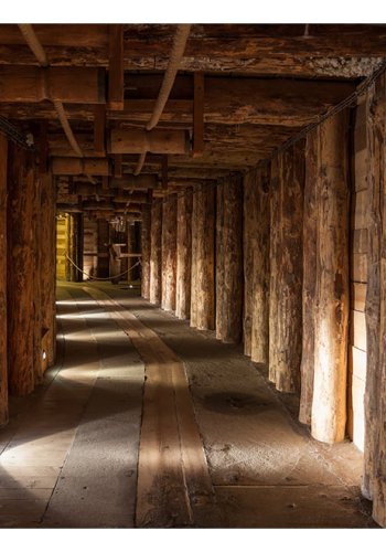 ARTGEIST - Fototapet med mineskakt illusion - Flere strrelser