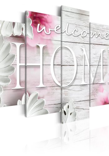 ARTGEIST billede p lrred - Spring Greeting, 5-delt - Flere strrelser