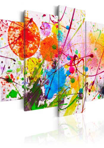 ARTGEIST billede trykt p lrred - Summer of Colours, 5-delt - Flere strrelser