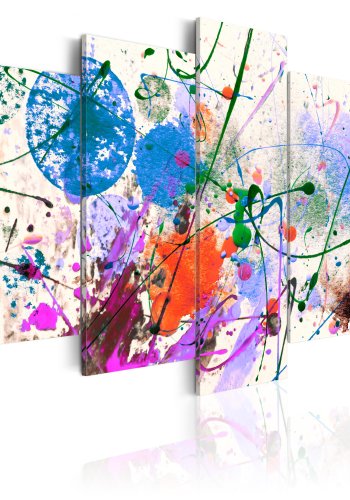 ARTGEIST billede trykt p lrred - Artist's Fun, 5-delt - Flere strrelser