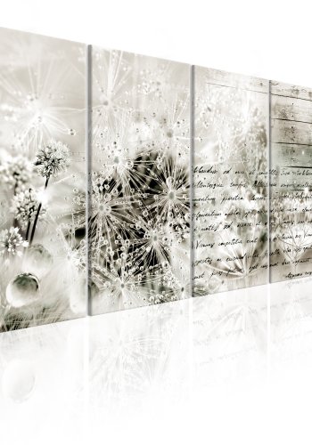 ARTGEIST Full of Secrets I - Billede med mlkebtter i sort/hvid trykt p lrred - Flere strrelser