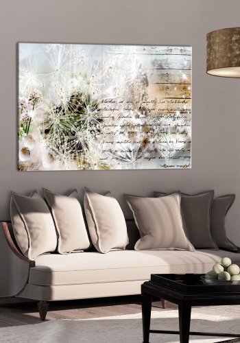 ARTGEIST Starry Dandelions - Billede med mlkebtter trykt p lrred - Flere strrelser