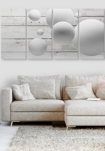 ARTGEIST billede trykt p lrred - Balls and Boards, 5-delt - Flere strrelser