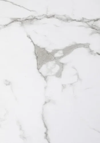 KARE DESIGN Schickeria sofabord, rund - hvid marmorlook laminat og hvid stl (110)