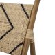 CREATIVE COLLECTION Lennox loungestol - natur/sort rattan og natur teaktr
