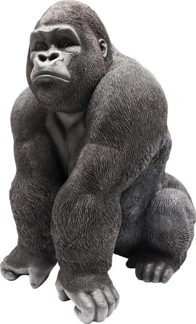 KARE DESIGN Monkey Gorilla Front XXL figur - polyresin (H:107cm)