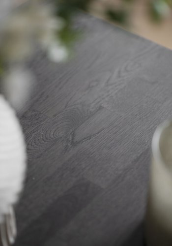 ROWICO Filippa spisebord, m. udtrk - mrkebrun eg (140x90)