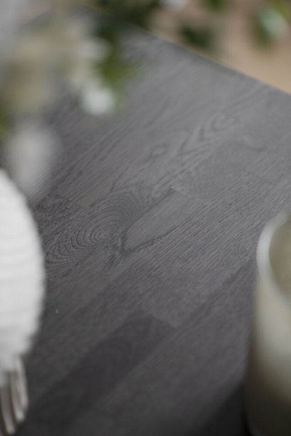 ROWICO Filippa spisebord, m. udtrk - mrkebrun eg (140x90)