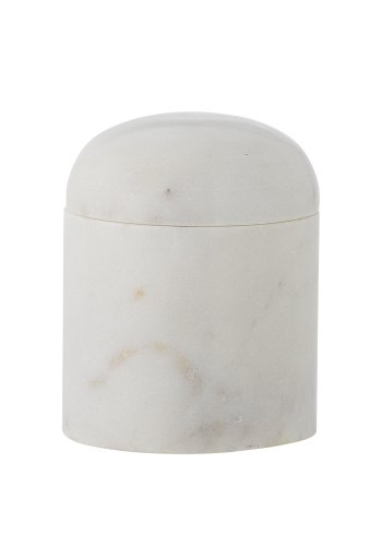 BLOOMINGVILLE Lira Krukke m/lg, Hvid, Marmor