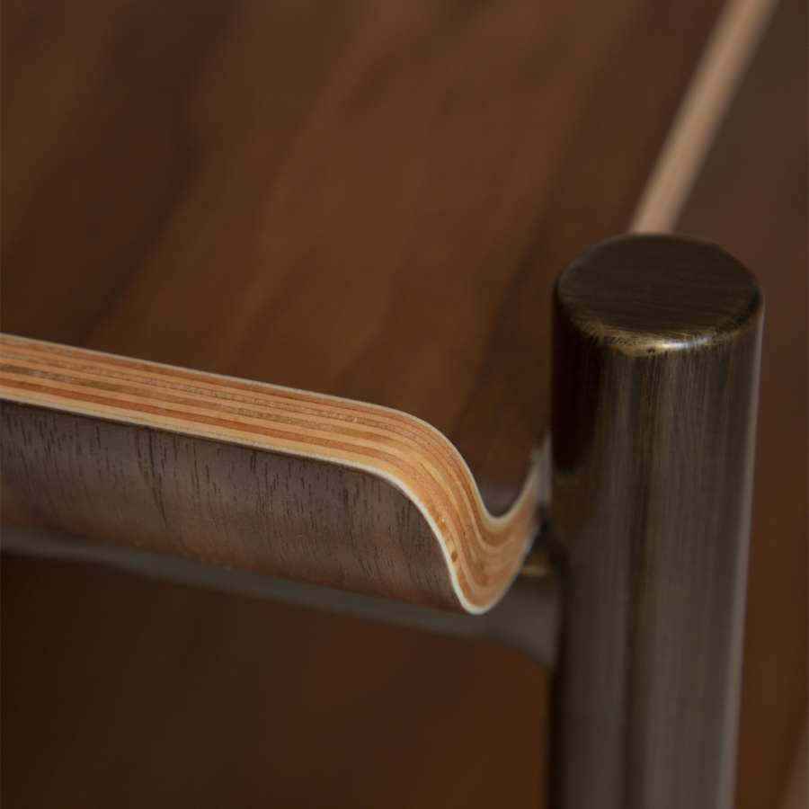 DAN-FORM FRIYAY Boghylde Antik messing