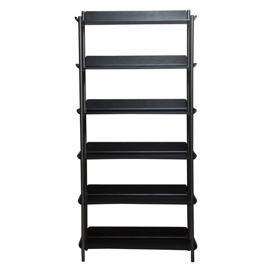 DAN-FORM FRIYAY Boghylde Sortbejdset askefiner