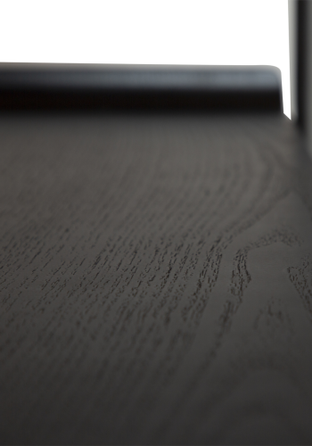 DAN-FORM FRIYAY Boghylde Sortbejdset askefiner