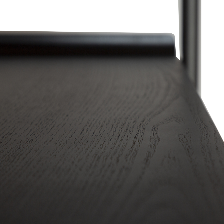 DAN-FORM FRIYAY Boghylde Sortbejdset askefiner