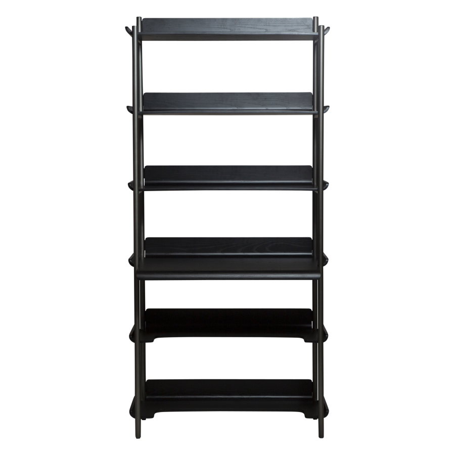 DAN-FORM FRIYAY Boghylde Sortbejdset askefiner