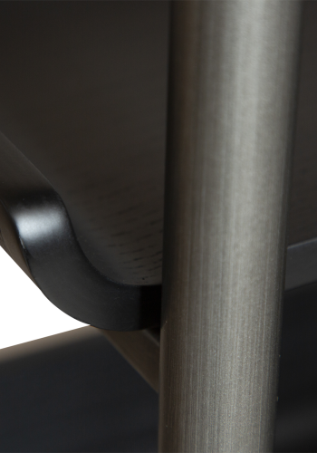 DAN-FORM FRIYAY Boghylde Sortbejdset askefiner