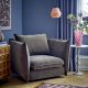 BLOOMINGVILLE Austin loungestol, m. armln - grn genanvendt polyester og sort nylon