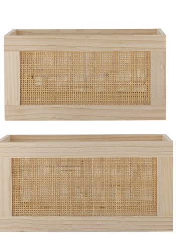 BLOOMINGVILLE Piana Opbevaringskasse, Natur, FSC® 100% , Pine