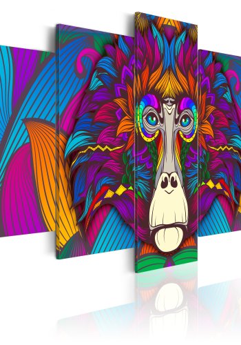 ARTGEIST billede trykt p lrred - Hypnosis of Colours, 5-delt - Flere strrelser