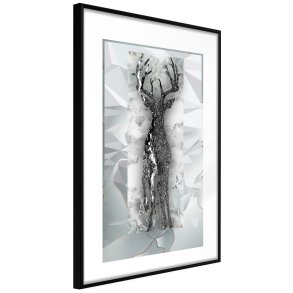 ARTGEIST Plakat med ramme - Crystal Deer