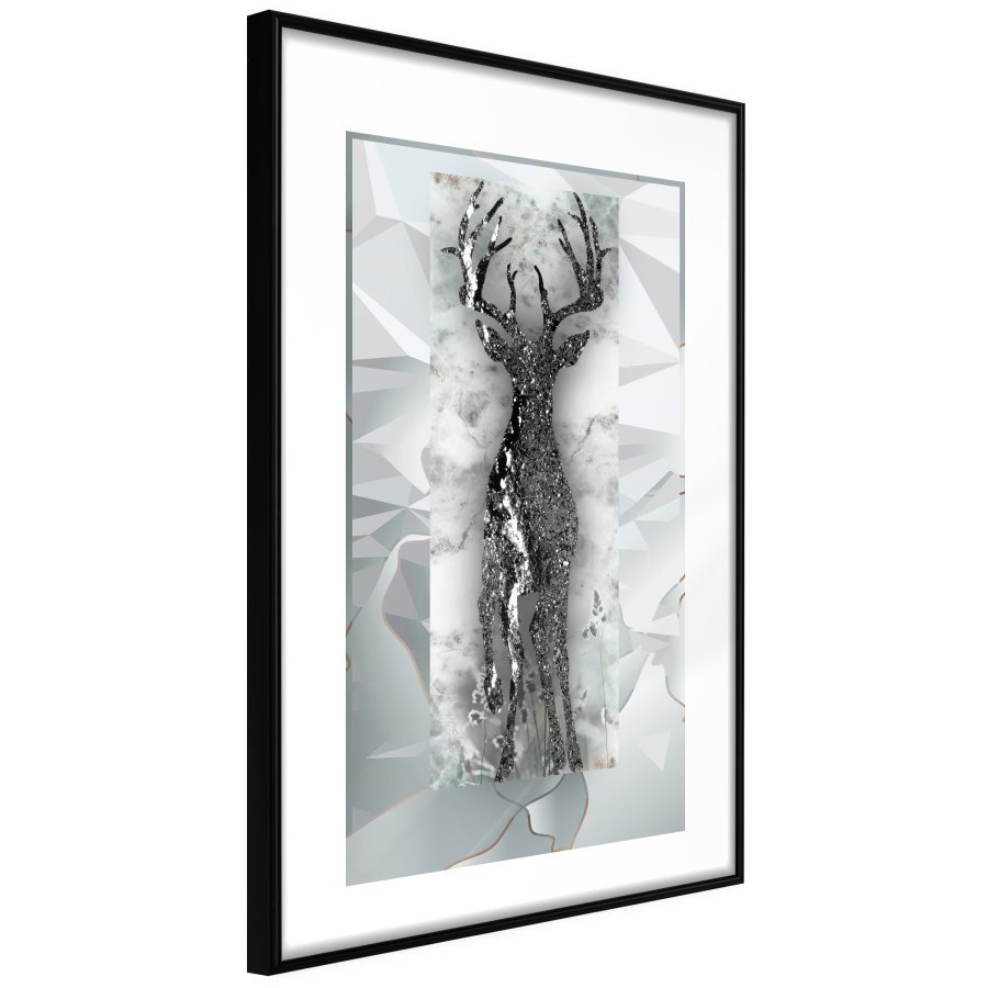 ARTGEIST Plakat med ramme - Crystal Deer