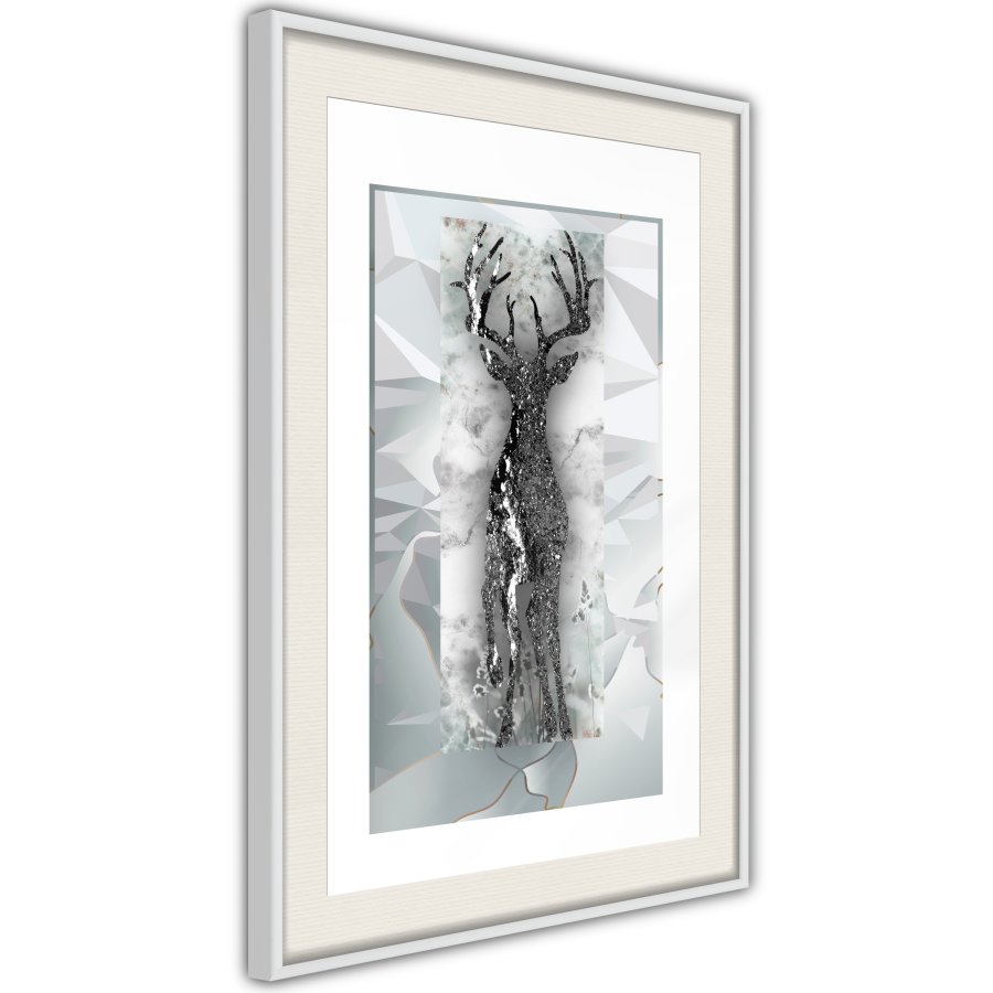 ARTGEIST Plakat med ramme - Crystal Deer