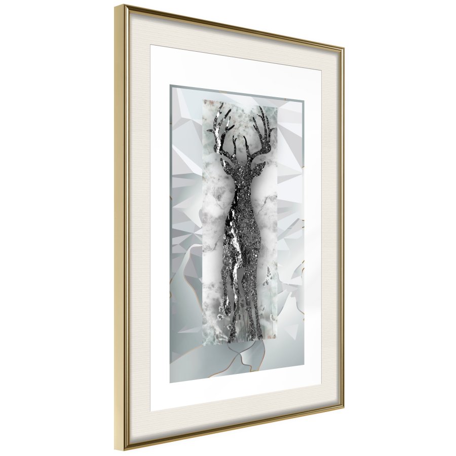 ARTGEIST Plakat med ramme - Crystal Deer