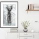 ARTGEIST Plakat med ramme - Crystal Deer