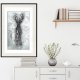 ARTGEIST Plakat med ramme - Crystal Deer